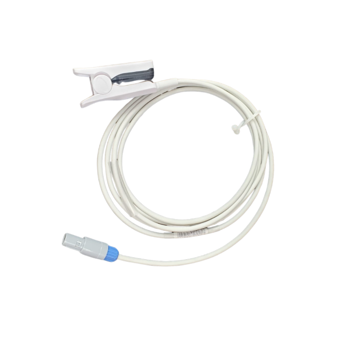SpO2 Cable 6pin con Sensor clip adulto 2,5 mts. para PM-2000 series, FM9000 series, VSM, Advanced