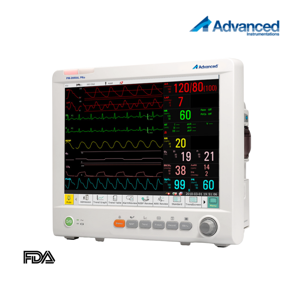 Monitor multiparámetros 15" preconfigurado, UCI - Quirofano. Advanced