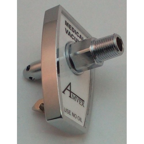 Adaptador chemetron 1/8" para Vacuometro, Amico