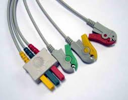 [PM011A040005] ​​ECG cable terminal 3 leads, Adulto. clip PU, AHA. D100, Advanced / Mindray