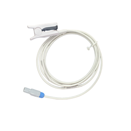 [PM038A020002] SpO2 Cable 6pin con Sensor clip adulto 2,5 mts. para PM2000 series, FM9000 series, VSM, Advanced