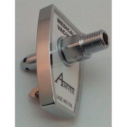 [S-AD-CHUV-M2] Adaptador chemetron 1/8" para Vacuometro, Amico
