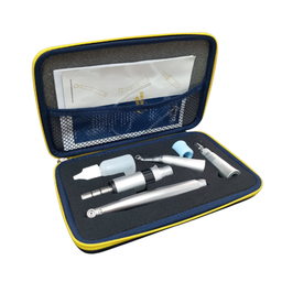 [C-MCPR] Kit odontologico: 3 piezas: Micromotor, Contrangulo, Pieza Recta, Calu