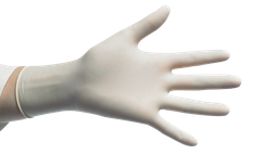 [GLS100] Guantes de examen latex, small. (Cja x 100), Medic-dent
