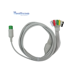 [AIT0008] Cable ECG 7 pines, 5 leads tipo pinza. neonatal para monitor. CONTEC
