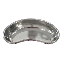 [KI3232] Semiluna riñonera acero inoxidable mediana. KI