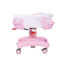 [LS-1YC-pink] Cuna hospitalaria, Baby cuna, rosada
