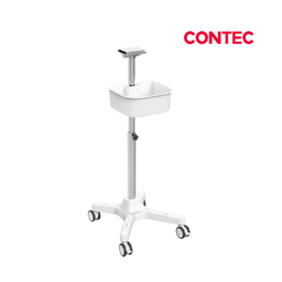 [TR100] Coche de transporte para monitor de paciente.