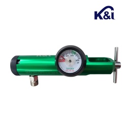 [KI18302GDEL] Manometro regulador para tanque de oxigeno. KI