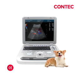 [CMS1700AVet] Ecografo veterinario portátil Doppler Color. CONTEC