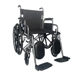 [KISSP220DDA-ELR] Silla de ruedas bariatrica 20" piernas elevables, Silver Sport II. Ki