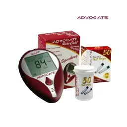[BMB001-002] Glucometro + 50 tirillas. Advocate