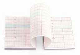 [CA016A010001] Papel termico para electrocardiografo, Z-fold, 210mm x 295mm x 100paginas, for ECG-12. Advanced