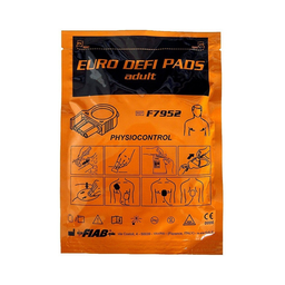 [F7952] ElectroPads adulto para desfibrilador, conector Quick-Combo, FIAB